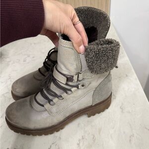 Gray Women's Ankle Boots